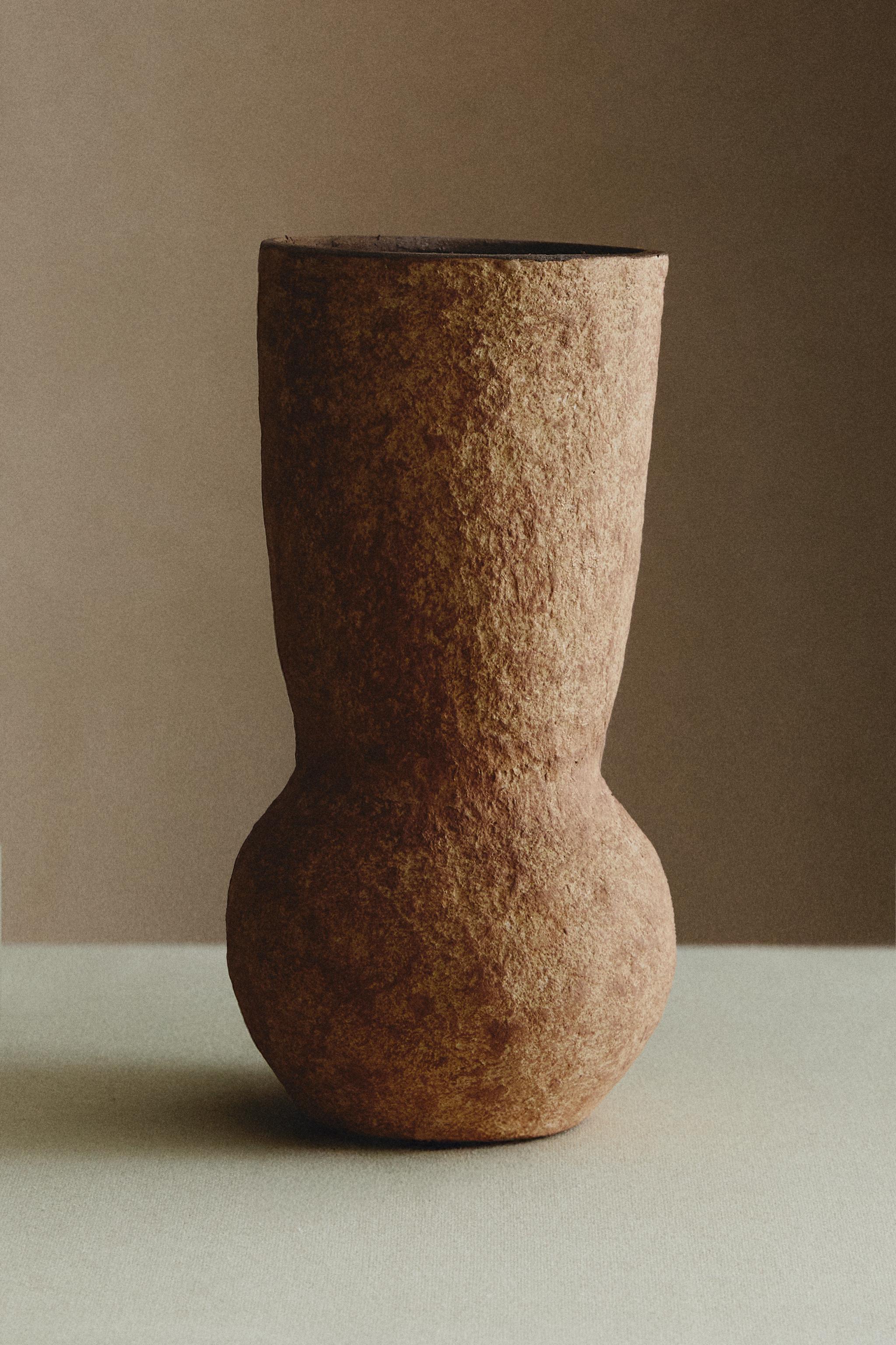 PAPER MACHE VASE